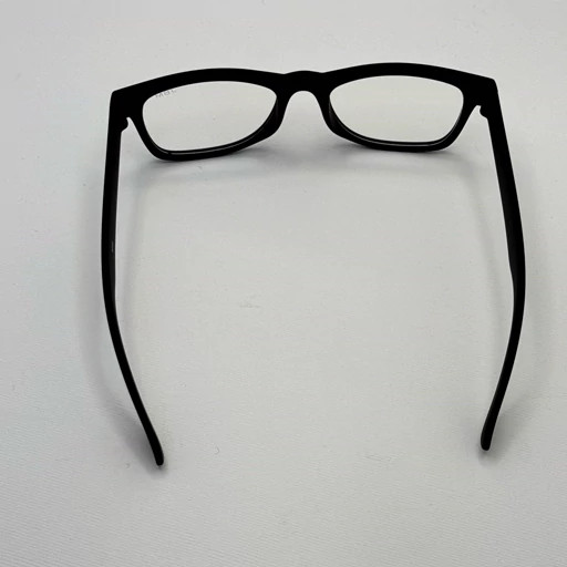 فریم عینک طبی مستطیلی مشکی انتی رفلکس و یووی 400 سبک