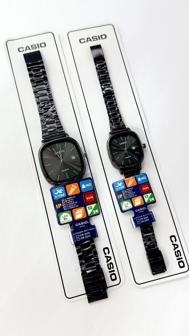 ساعت کاسیواولدمانی مردانه فول مشکی