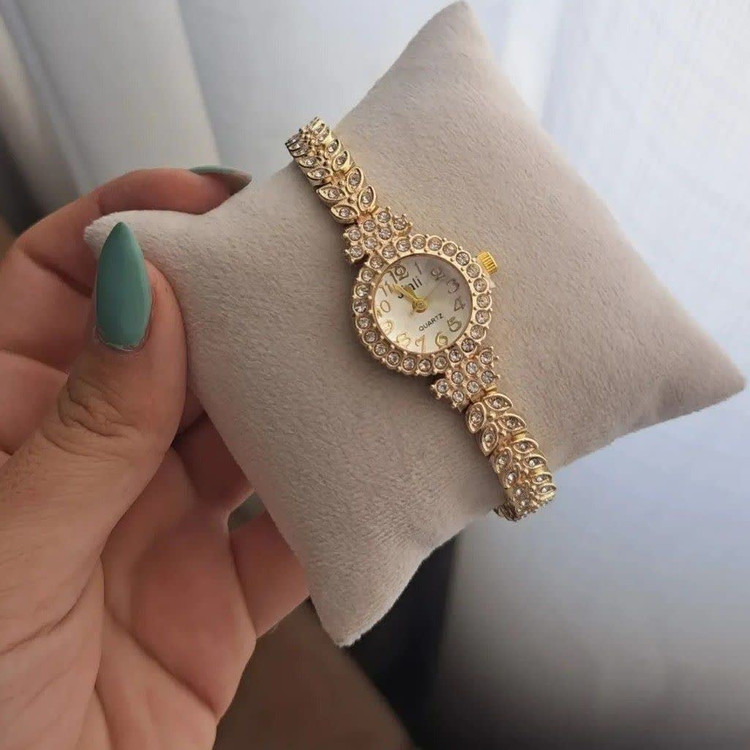 ساعت گندمی زنانه استیل