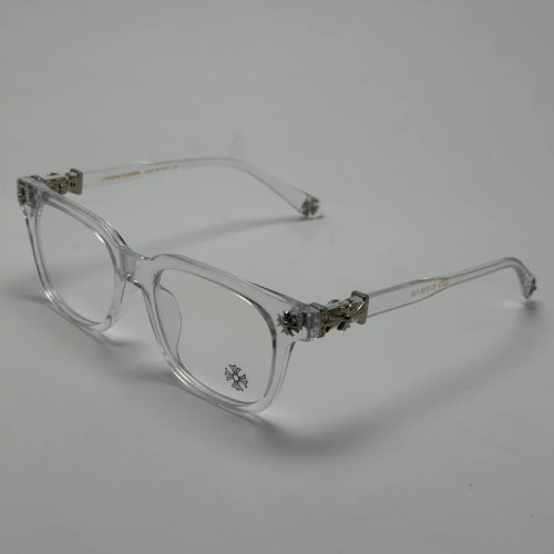 عینک بلوکات کروم هارتز کریستالی نقره ای Chrome Hearts 2273 - کیفیت مستر
