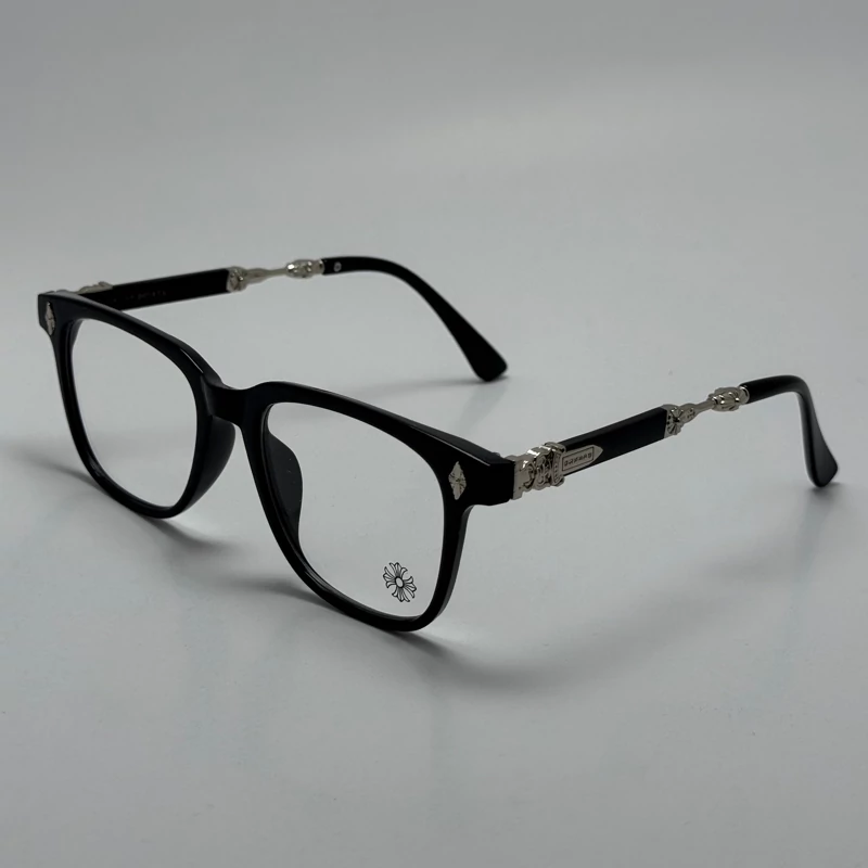 عینک بلوکات کروم هارتز مشکی نقره ای Chrome Hearts 2272 - کیفیت مستر