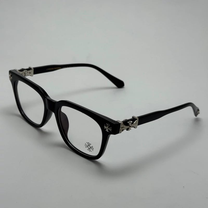 عینک بلوکات کروم هارتز مشکی نقره ای Chrome Hearts 2273 با پک کامل کروم هارتز - کیفیت مستر