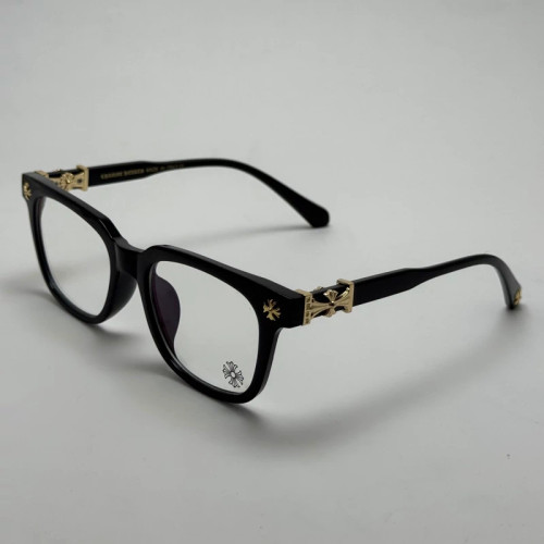 عینک بلوکات کروم هارتز مشکی طلایی Chrome Hearts 2273 با پک کامل کروم هارتز - کیفیت مستر