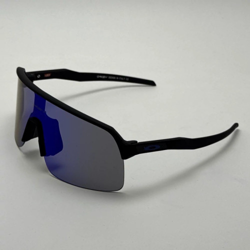 عینک آفتابی اسپرت اوکلی OAKLEY مدل SUTRO فریم مشکی عدسی آبی